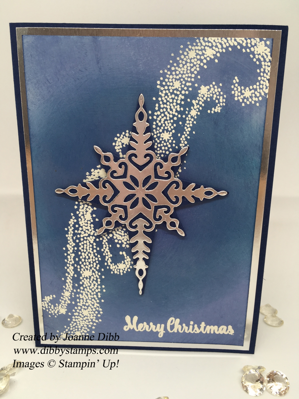 Night of Navy Star of Wonder Christmas Card